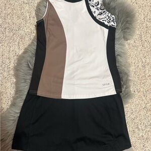 Bolle golf shirt and Avia skort